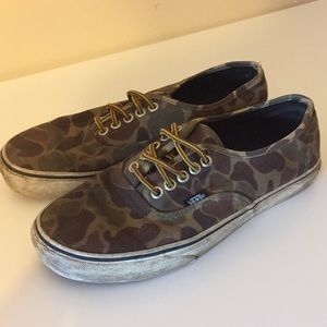 Camo vans